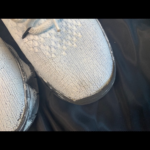 White painted Maison M Margiela Sneakers - Picture 14 of 16